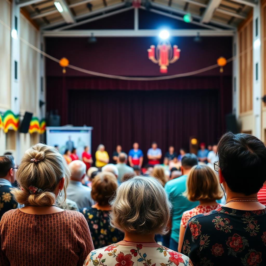 Community event held by the fund
